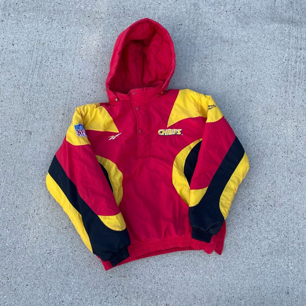 Vintage Kansas City Chiefs Puffer Jacket